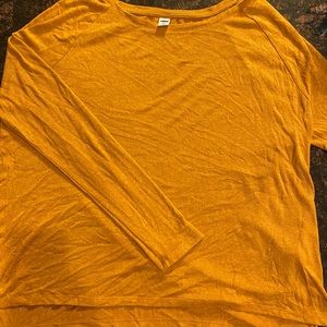 Mustard yellow long sleeve
